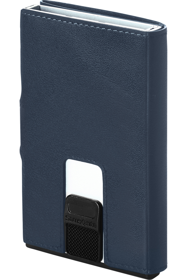 Samsonite Alu Fit 202 - Slide-up Wallet  Modrá