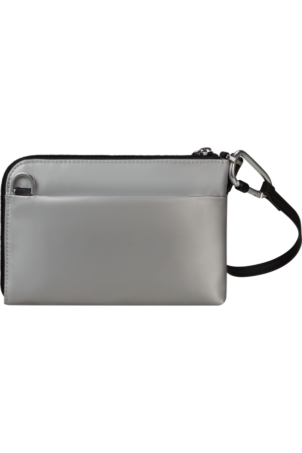 Samsonite Wander Last Mini Pouch  Metalická stříbrná