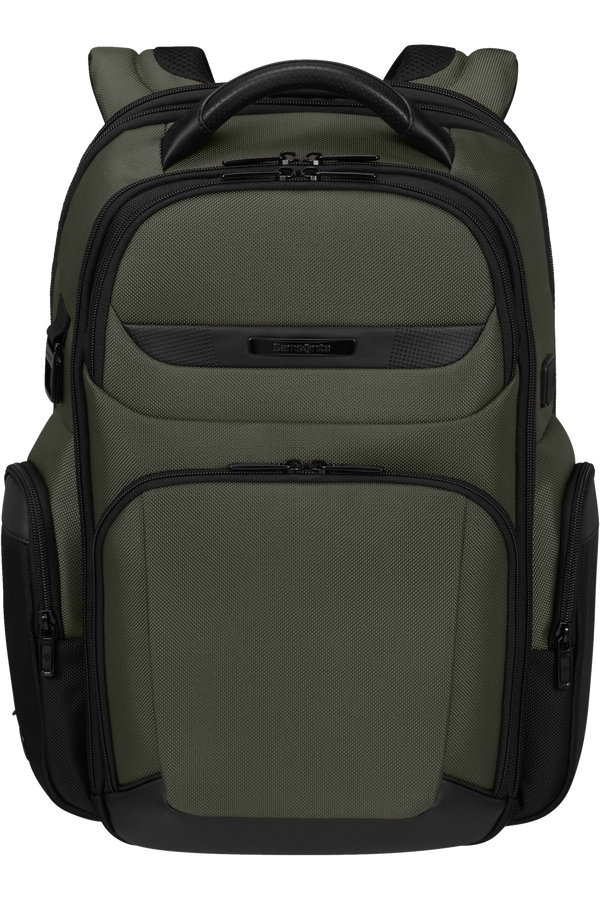 Samsonite Pro-Dlx 6 Backpack 3 Volume Expandable 15.6'  Zelená