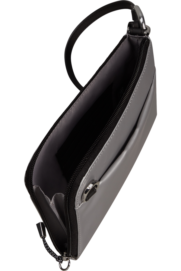 Samsonite Wander Last Mini Pouch  Metalická stříbrná