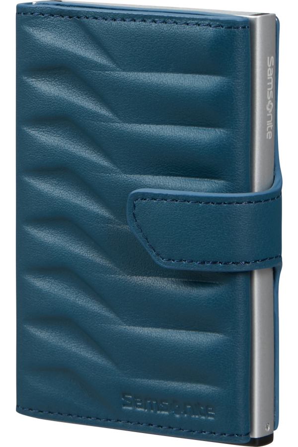 Samsonite Alu Fit Slide-up Wallet Proxis  Petrolejov&aacute; modr&aacute;