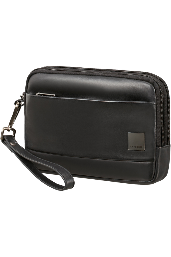 Samsonite Hip-Square Lth Clutch S 2c  Černá