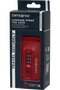 Samsonite Ta Revolution Luggage Strap/TSA Lock  Červená
