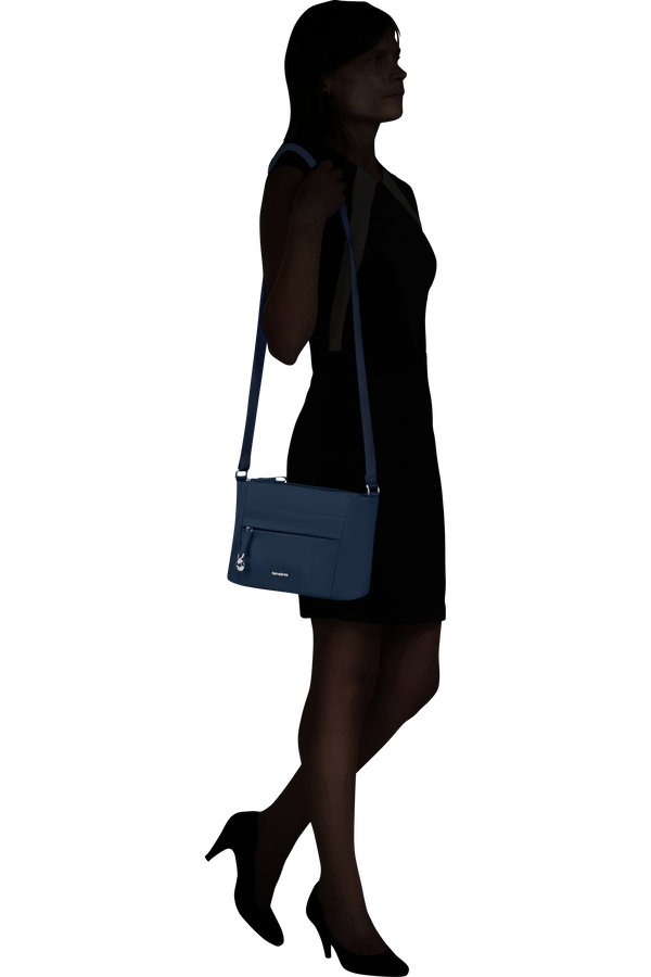 Samsonite Move 5.0 H. Shoulder Bag S 3 Zip  Tmavě modrá Samsonite Move 5.0 H. Shoulder Bag S 3 Zip  Tmavě modrá