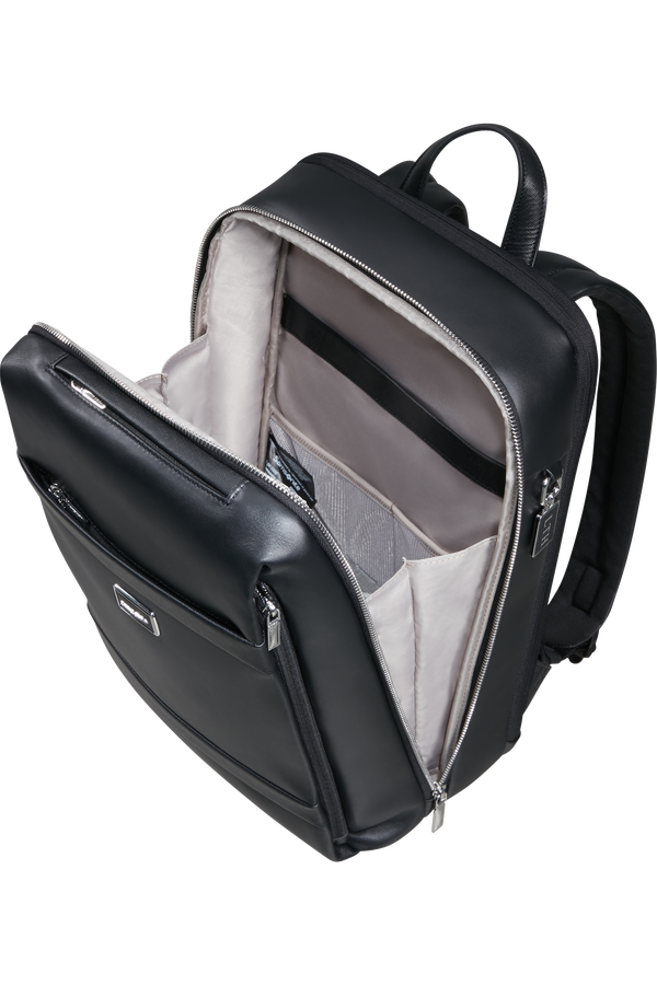 Image Biz Leather Batoh 14.1" | Samsonite Image Biz Leather Backpack 14.1'  Čern&aacute;