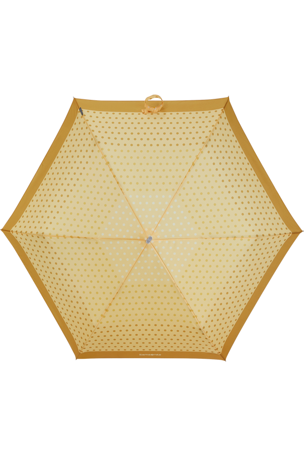 Samsonite Alu Drop S 3 Sect. Manual Flat  Žlut&eacute; tečky