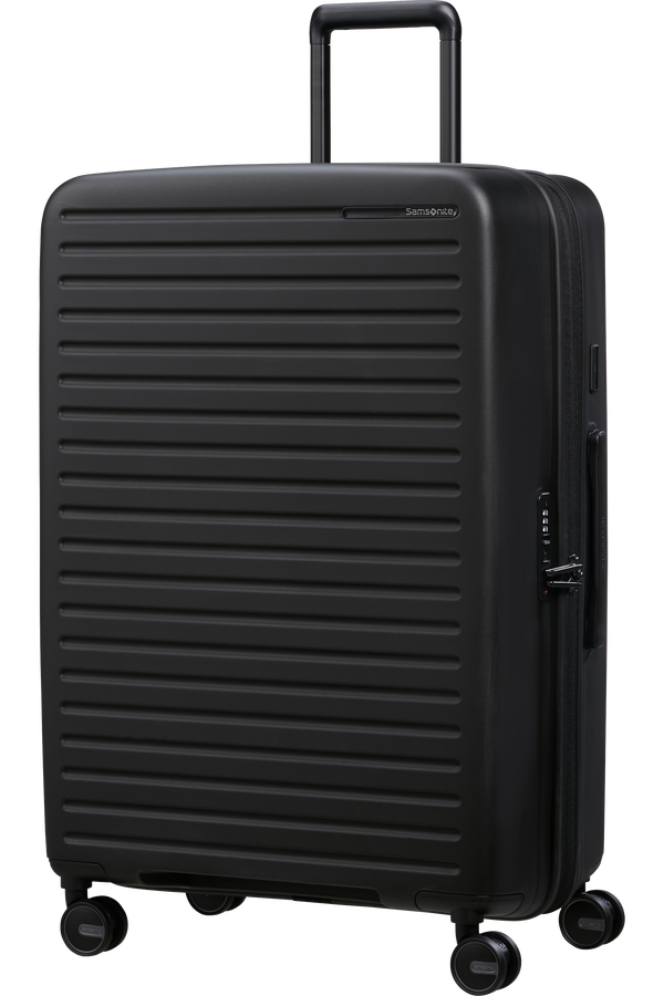 Samsonite Restackd Spinner Expandable 75cm  Černá