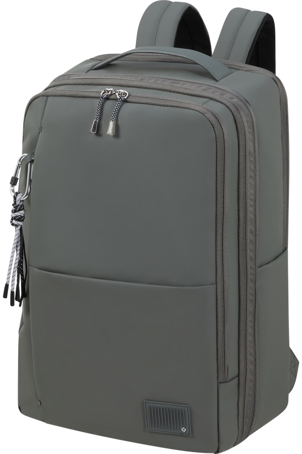 Samsonite Wander Last Backpack + CL. Comp 15.6'  Gunmetal Green