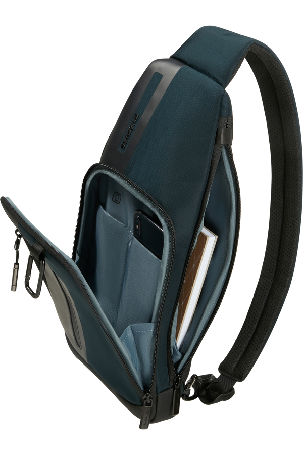 Samsonite Biz2go Slingbag M  Tmavě modrá