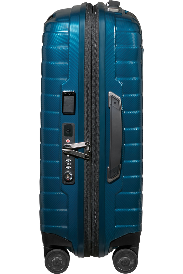 Samsonite Proxis Spinner Expandable Length 35cm 55cm  Petrolejov&aacute; modr&aacute;