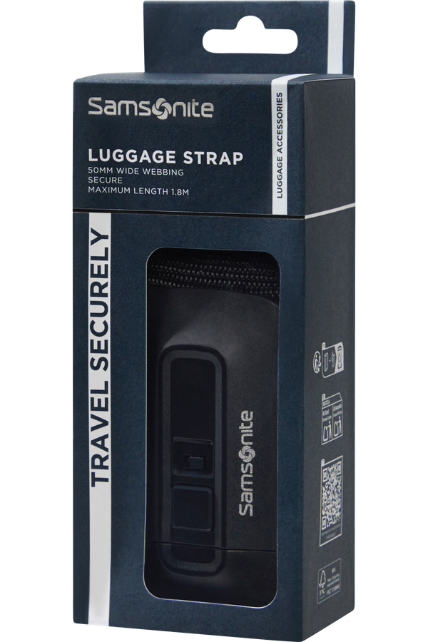 Samsonite Ta Revolution Luggage Strap 50mm  Černá
