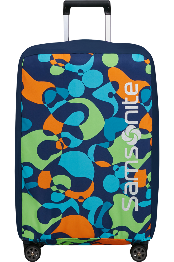 Samsonite Ta Revolution Foldable Luggage Cover M  Colorwave