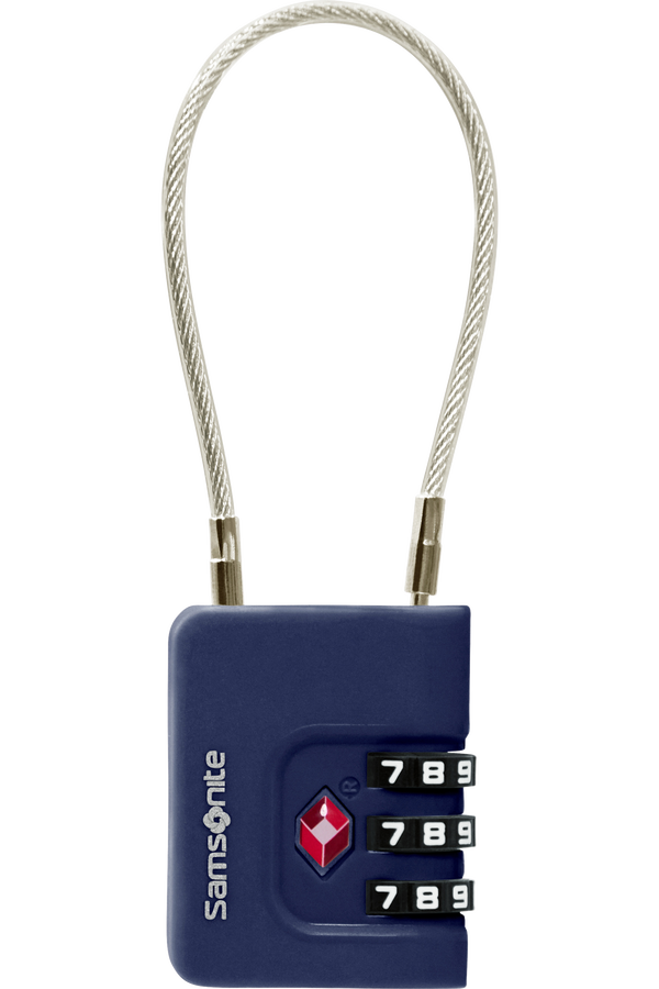 Samsonite Ta Revolution Cablelock 3 dial TSA  Půlnoční modrá