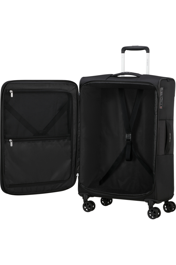Samsonite Urbify Spinner Expandable 68cm  Černá