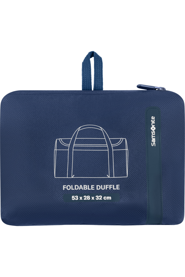 Samsonite Ta Revolution Foldable Duffle M  Půlnočn&iacute; modr&aacute;