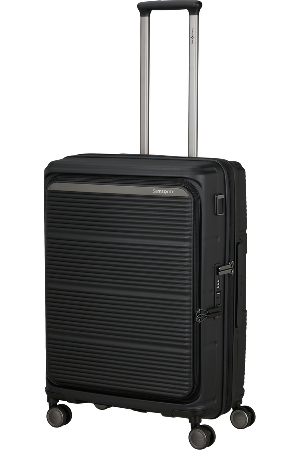 Samsonite Paralux Spinner Expandable Medium Sp 67cm  Černá