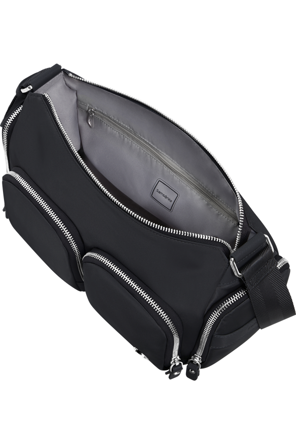 Samsonite Karissa Evo Shoulder Bag Multi Pkt  Čern&aacute;