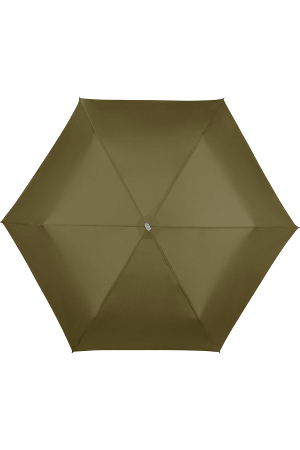 Samsonite Alu Drop S 3 Sect. Manual Flat  Tmavě olivov&aacute; zelen&aacute;